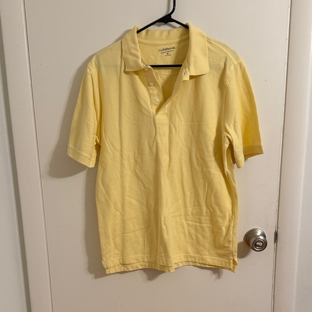 Croft & Barrow Men's Polo in Light Yellow